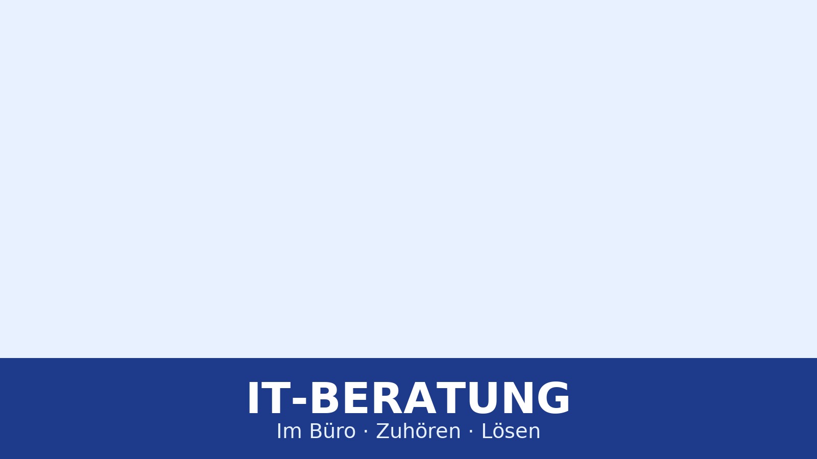 Beratung im Büro mit zwei Personen